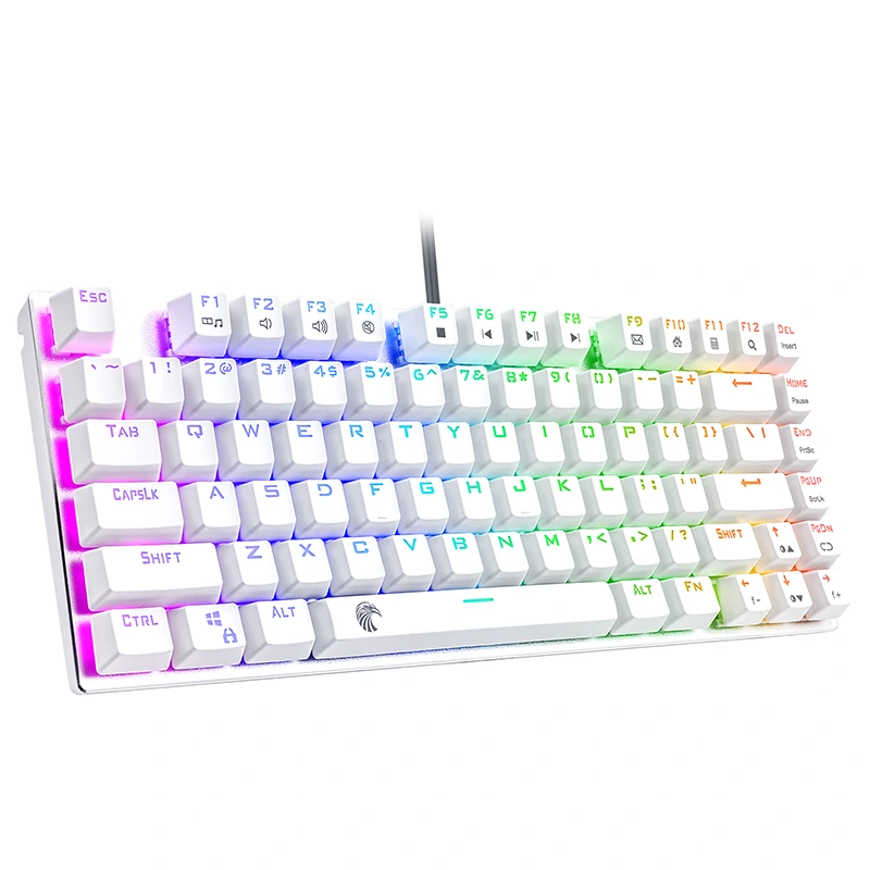 Μηχανικό πληκτρολόγιο παιχνιδιών RGB 81 πλήκτρων